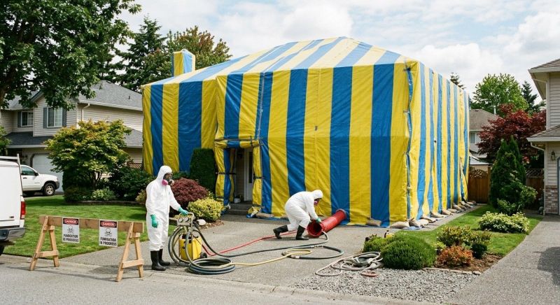 Tent Fumigation in Coeur D Alene, ID